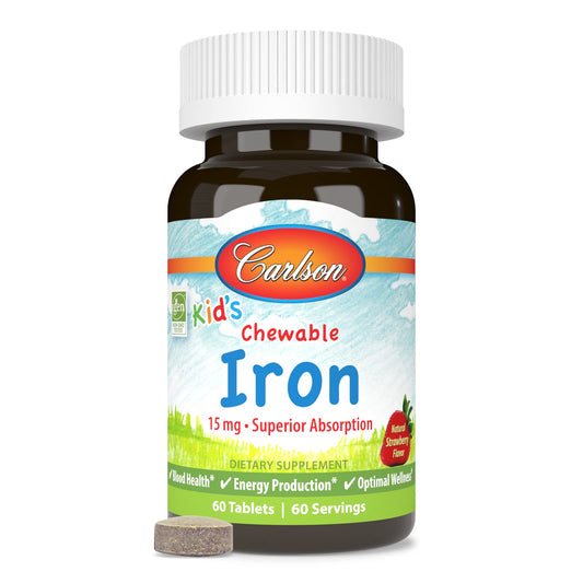 IRON CHEWS 15 MG CHW 60