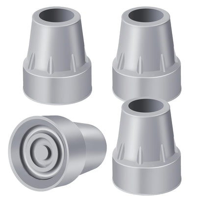 CRUTCH TIP EQ 2EA GRY 7/8N