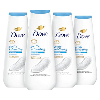 DOVE BODY WASH EXFOLIATING  20Z