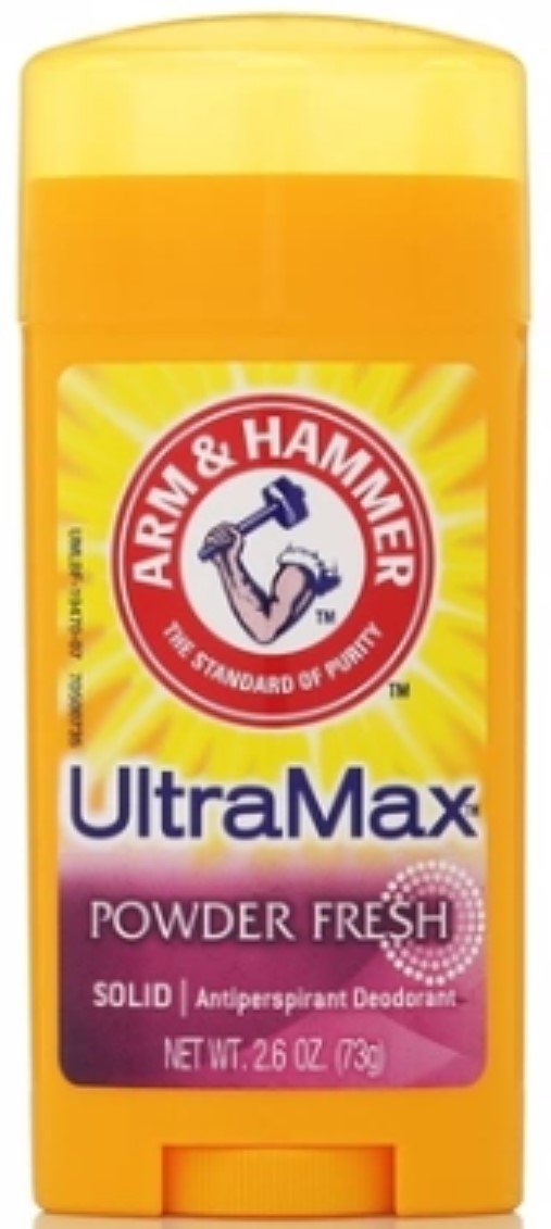 ARM&H ULTRAMAX DEO A/P OVAL POWDER 2.6OZ