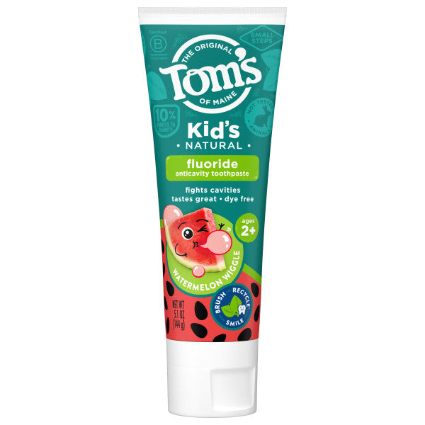 Toms Toothpaste Kids 5.1oz Anti-Cavity Watermelon
