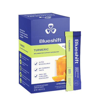 BLUESHIFT TURMERIC,CITRUS MEDLEY
