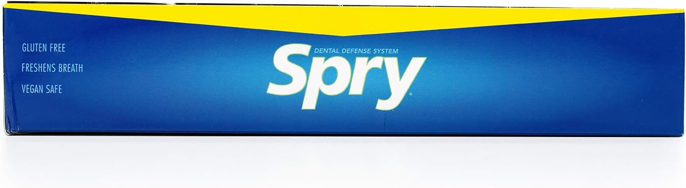 SPRY GUM,PEPPERMINT,BAG