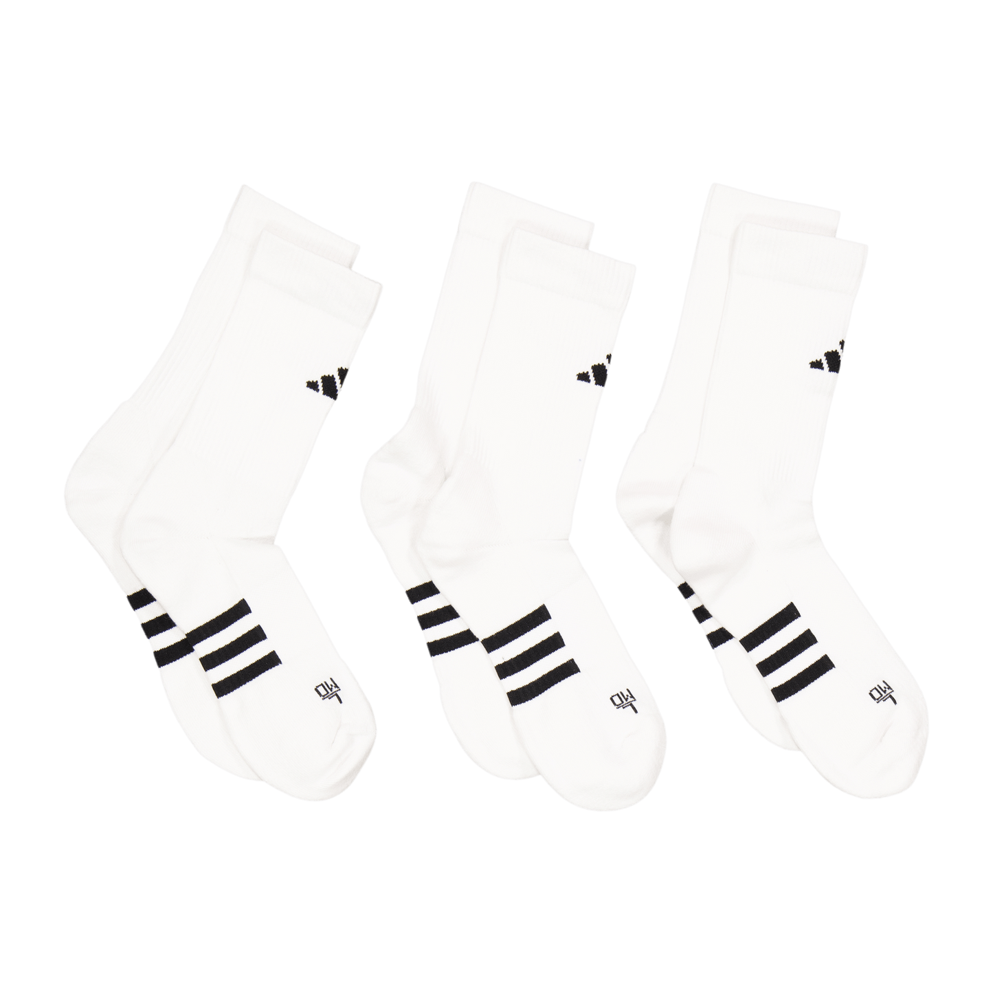 FR WMN CREW ATH CUSH BLK 2PK