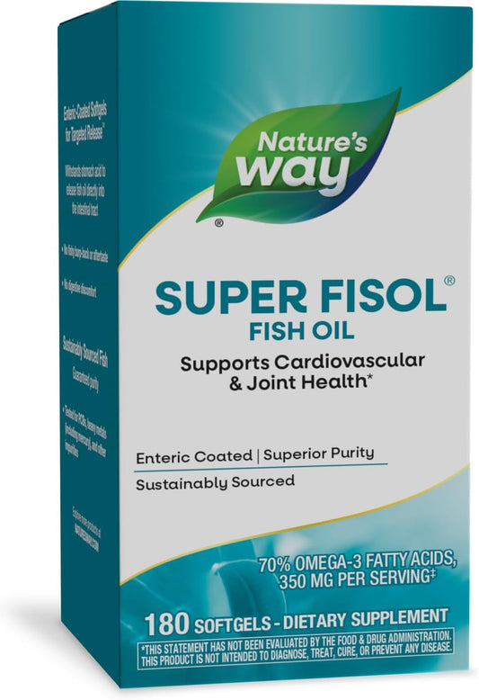 NATURE'S WAY FISOL FISH OIL