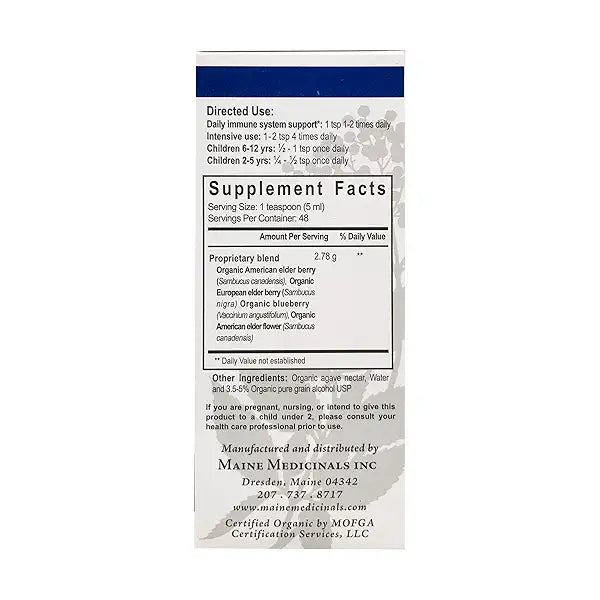 ELDERBERRY 4250MG LIQUID 8OZ NAT TRU