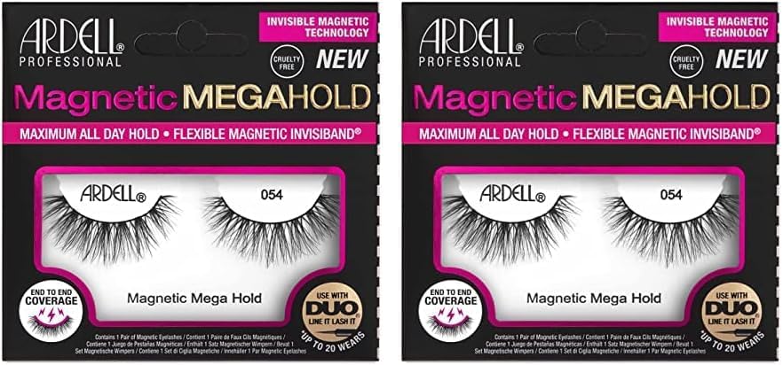 Ardell Magnetic MegaHold Liquid Liner & Lash Kit - 054 Black