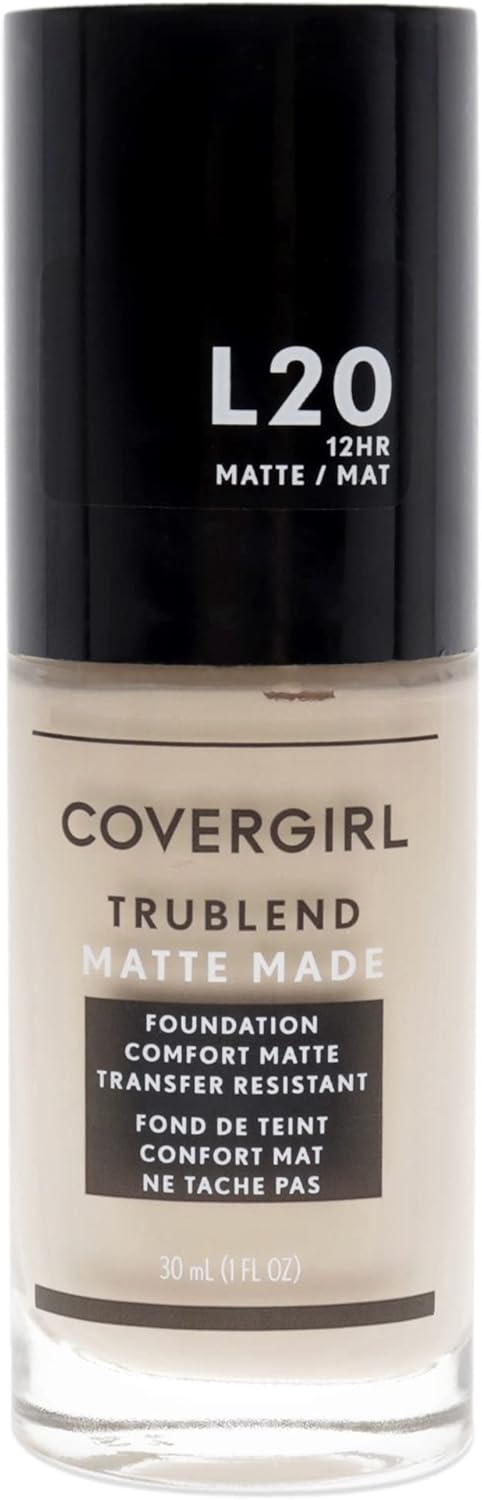 COVERGIRL TruBlend Matte Made Liquid Foundation - L20 Light Ivory