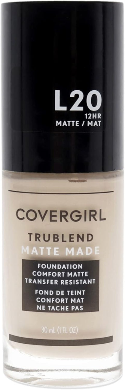 COVERGIRL TruBlend Matte Made Liquid Foundation - L70 Natural Ivory