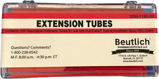 HURRICAINE EXTENSION TUBES 100CT