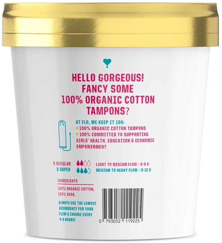 FLO TAMPONS,OG1,BAMBOO,NO APP