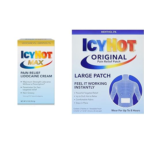 ICY HOT MAX LIDOCAINE+MENTHOL CRM 2.7OZ