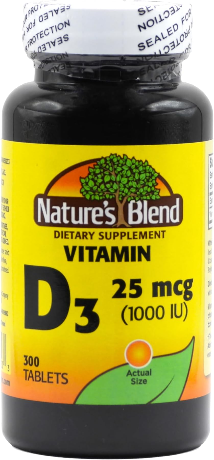 NAT B VIT D3 TB 1000U 100