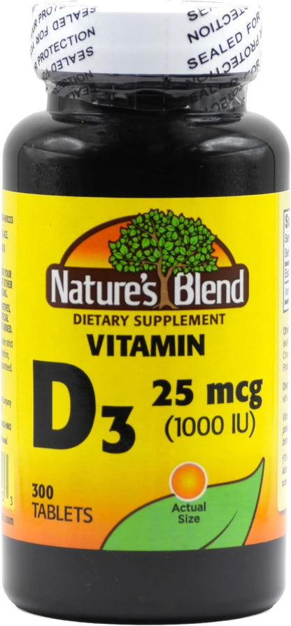 NAT B VIT D3 TB 1000U 100