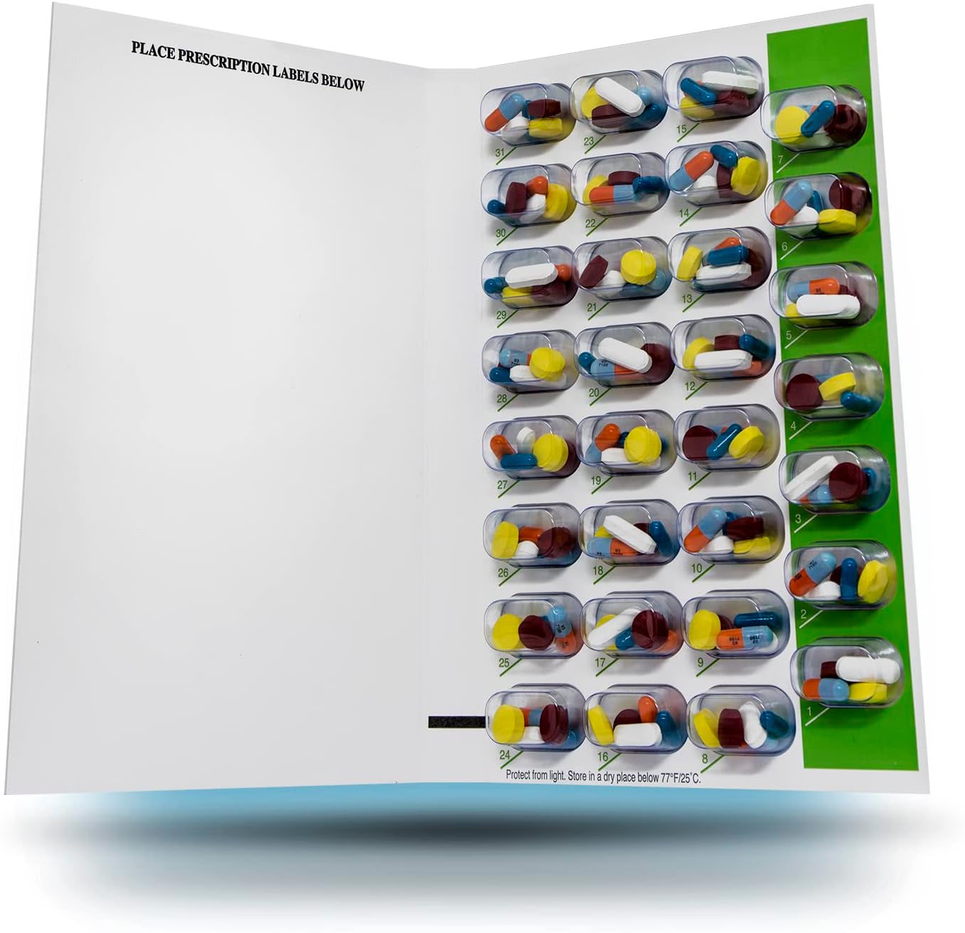 BLISTER MEDCARD 30UD EA 500 STOCK