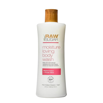 SM RAW SHB BODYWASH LQ 13OZ