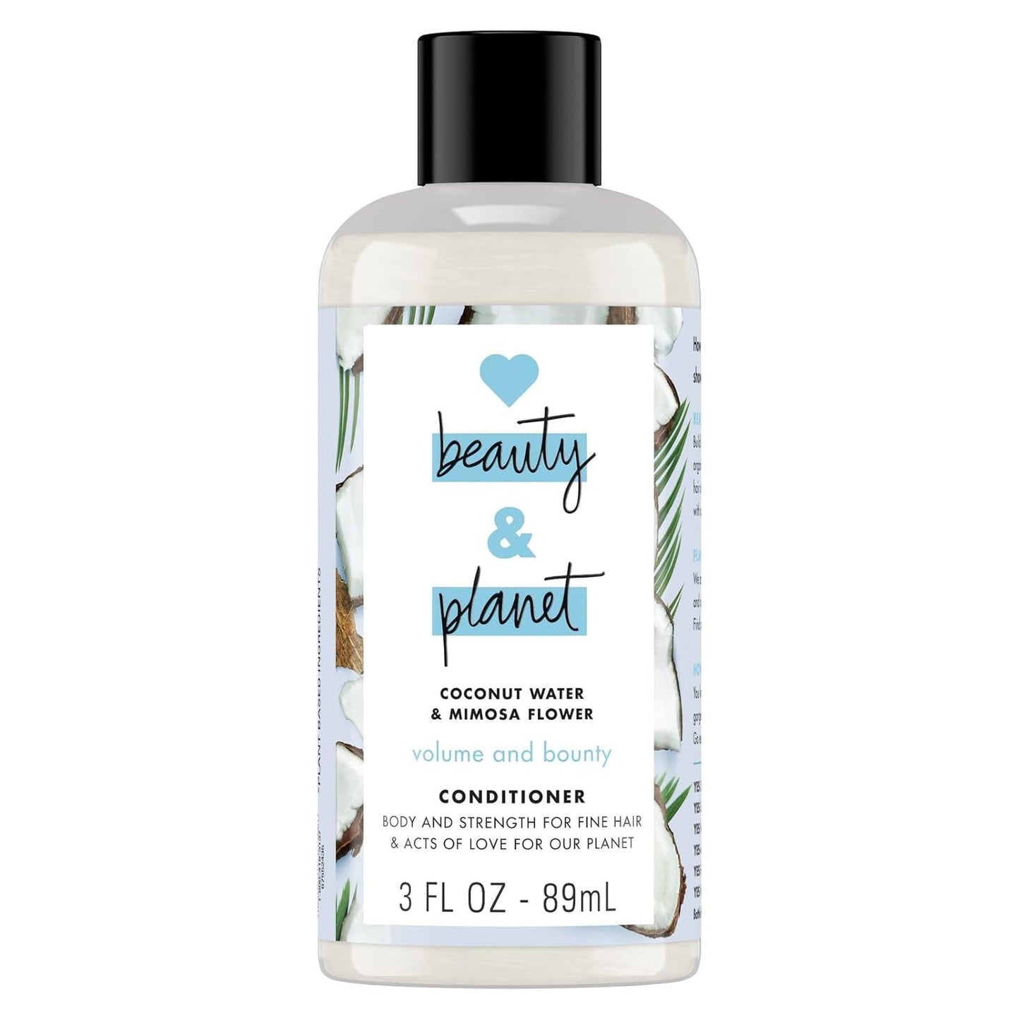 Love Beauty and Planet Vegan Conditioner Coconut and Mimosa - 3oz