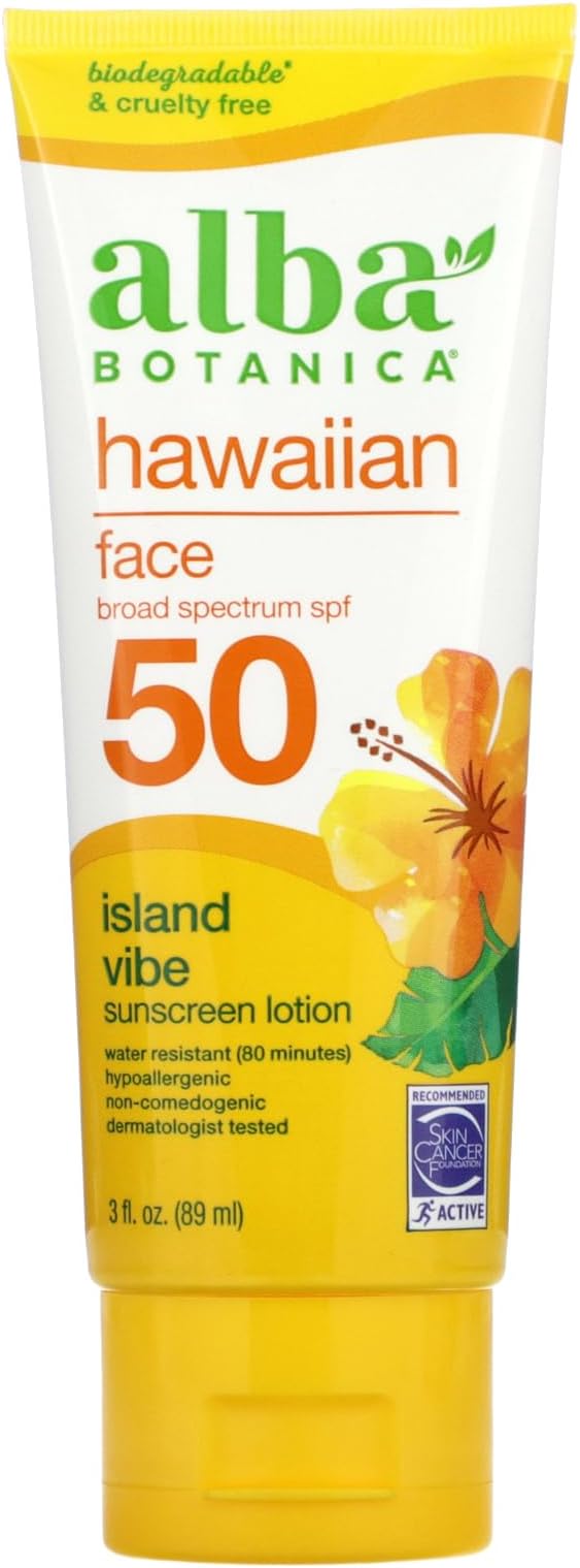 ALBA BOTANICA SUNSCREEN,HI,ALOE,SPF15