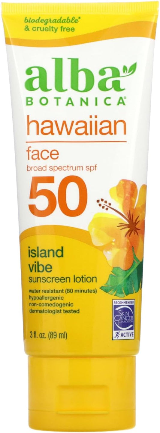 ALBA BOTANICA SUNSCREEN,HI,ALOE,SPF15