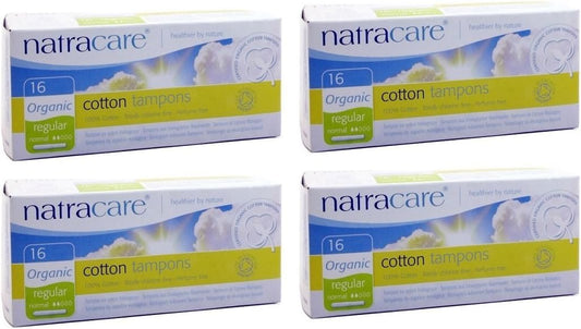 NATRACARE TAMPONS,REG W/APPLICTR