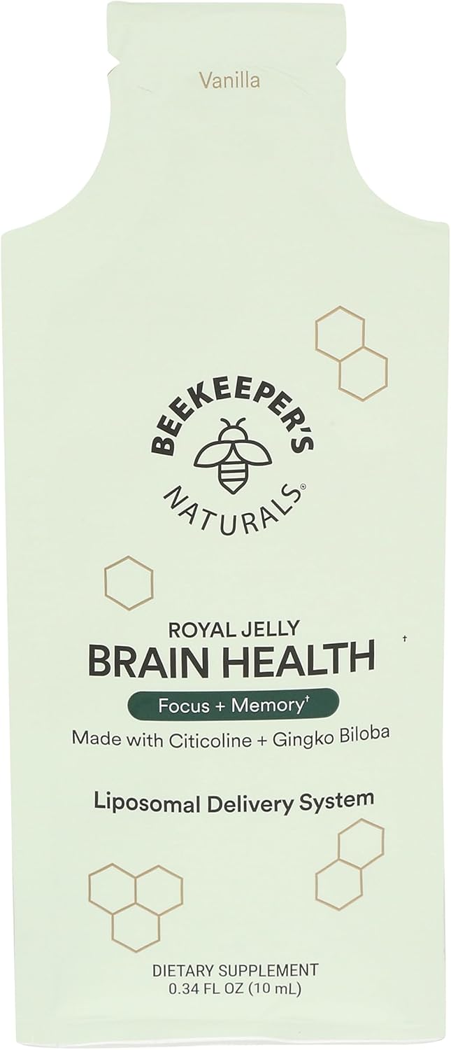 BEEKEEPER'S NATURALS ROYAL JELLY BRAIN FUEL