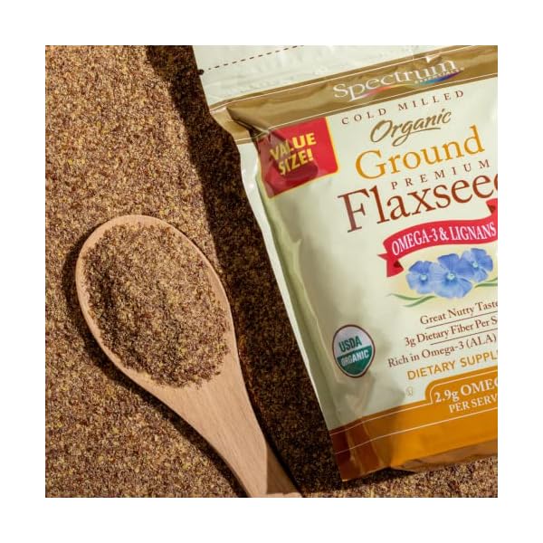 SPECTRUM ESSENTIALS FLAXSEED,OG2,GRND,PREM