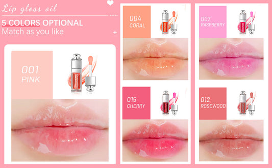 CHEEK & LIP OIL GLOW 2IN1 PINK