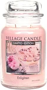 Village Candle Spa Collection Enlighten Scented Candle, 26 oz