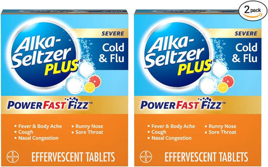 ALKA-SELTZER PLUS SEV COLD/FLU TAB 24CT