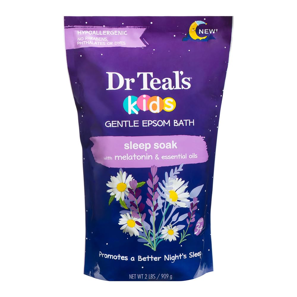 Dr Teals Kids Sleep Soak With Melatonin & Essential Oil 2Lbs