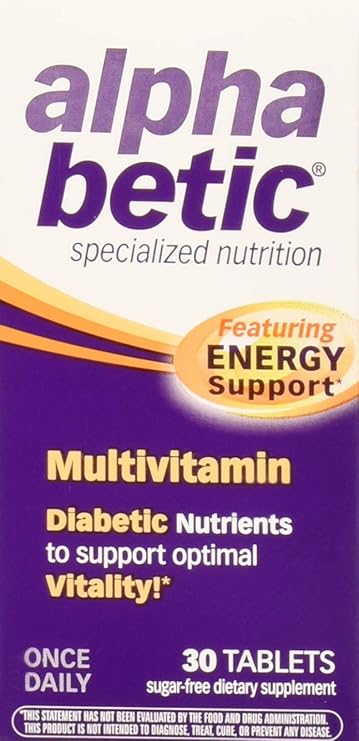 ALPHA BETIC MULTIVITAMIN TABLET 30CT