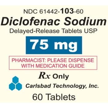 DICLOFENAC SOD TB 100MG 100 ER