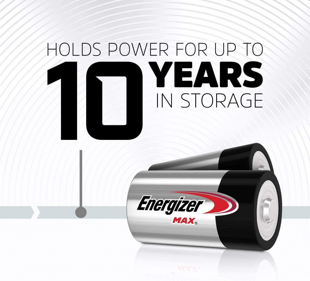 ENERGIZER MAX ALK D SIZE E95BP2 2PK