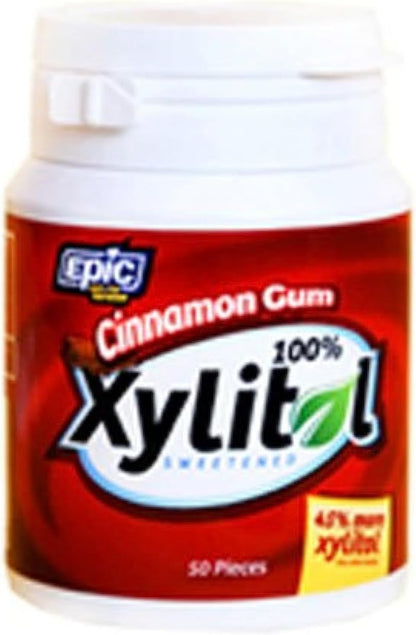 EPIC DENTAL GUM,CINN,XYLITOL SWTND