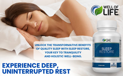 SLEEP/RESTORE CW60GMM MELATONIN/F