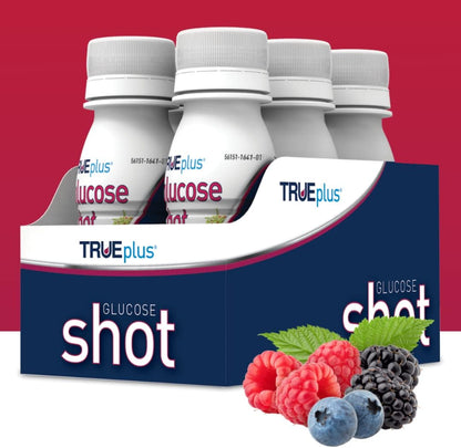 TRUEPLUS GLUCOSE SHOT 15GM MXD BERRY 2OZ