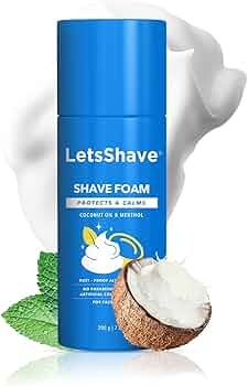 LUCKY for Men Thick & Rich Shave Foam for Sensitive Skin