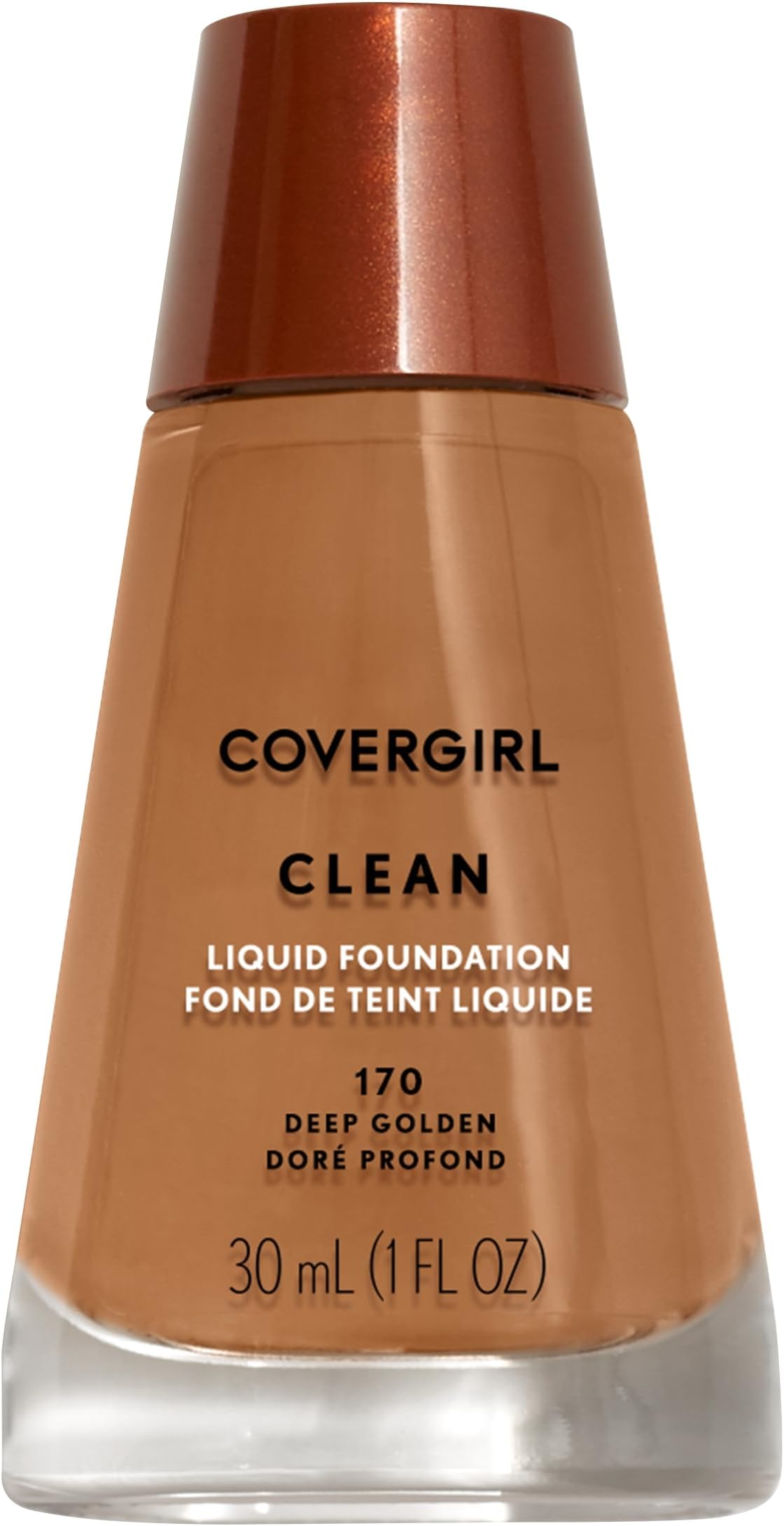 COVERGIRL Clean Invisible Foundation - 170 Deep Golden
