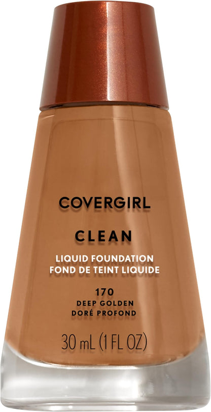 COVERGIRL Clean Invisible Foundation - 170 Deep Golden