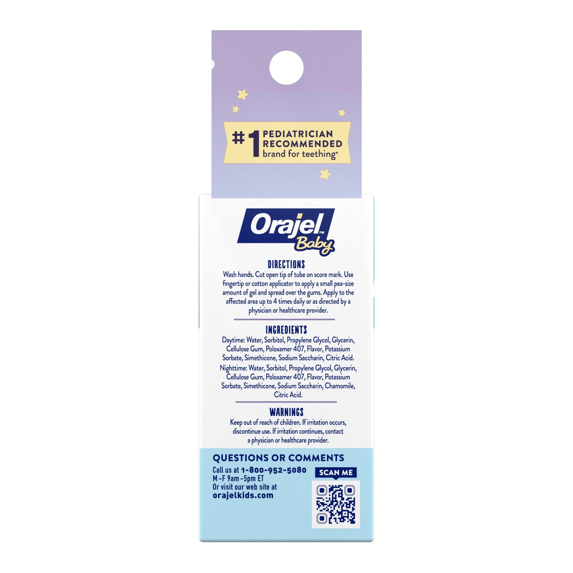 BABY ORAJEL GL 0.33OZ DAY NMDCT