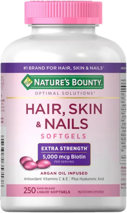 BIOTIN 5000MCG QD TABS 60CT NAT BOUNTY