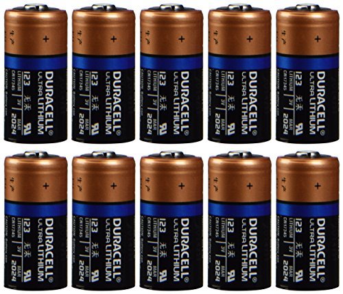 BATTERY DUR LITH 3V 6X1 DL123AB
