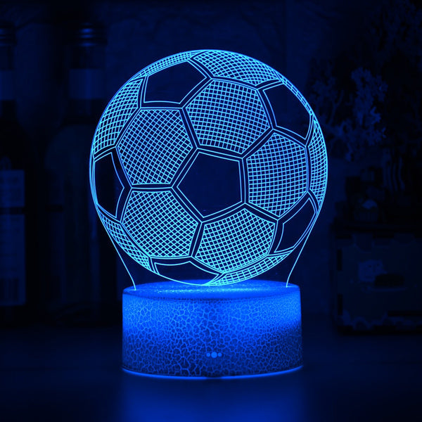 LED SOCCER BALL NIGHT LIGHT