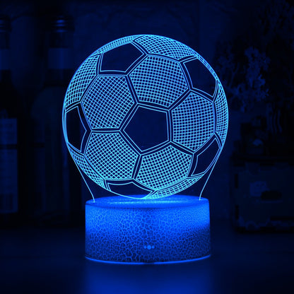 LED SOCCER BALL NIGHT LIGHT