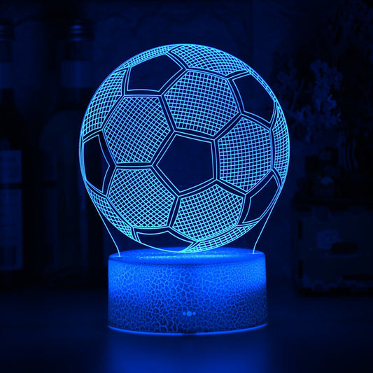 LED SOCCER BALL NIGHT LIGHT