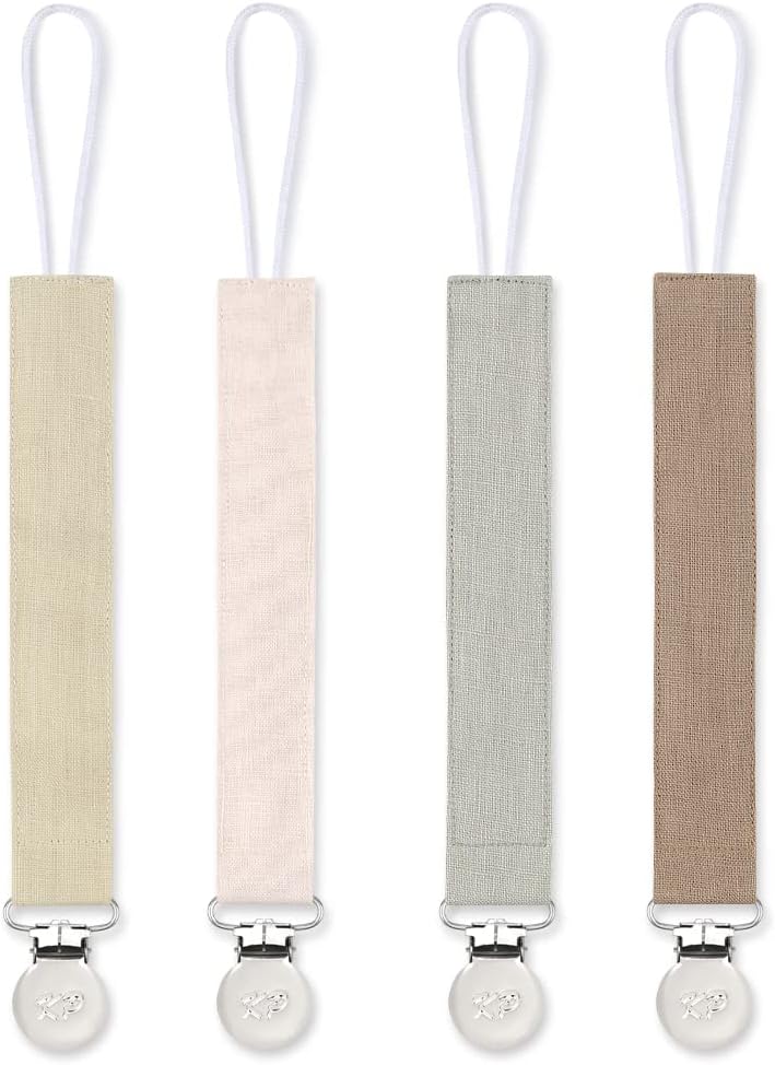 Babyking Hook and Loop Ribbon Pacifier Holder - Assorted