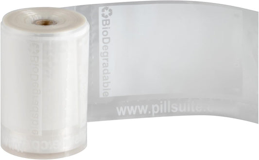 Ezy Dose Pill Packs  Pill and Vitamin Organizer Pouches  50 Count  Disposable