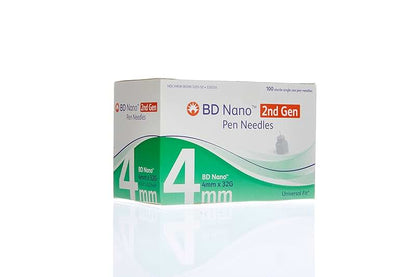 BD NANO 2ND GEN PEN NEEDLES 100CT