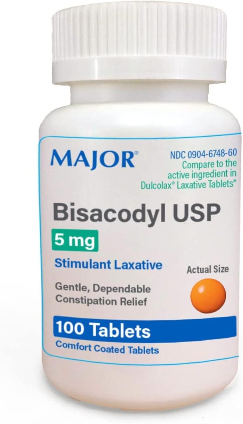 BISACODYL 5MG ENTERIC TAB 25CT