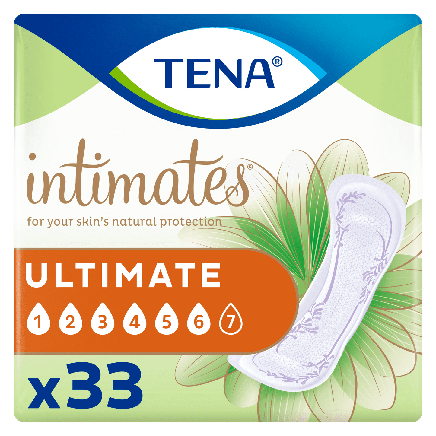 TENA INTIMATES MAX REG PAD 6X14CT